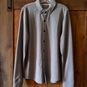 Twillory Gray Casual Button Down Shirt